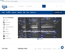 Tablet Screenshot of igssystems.ca